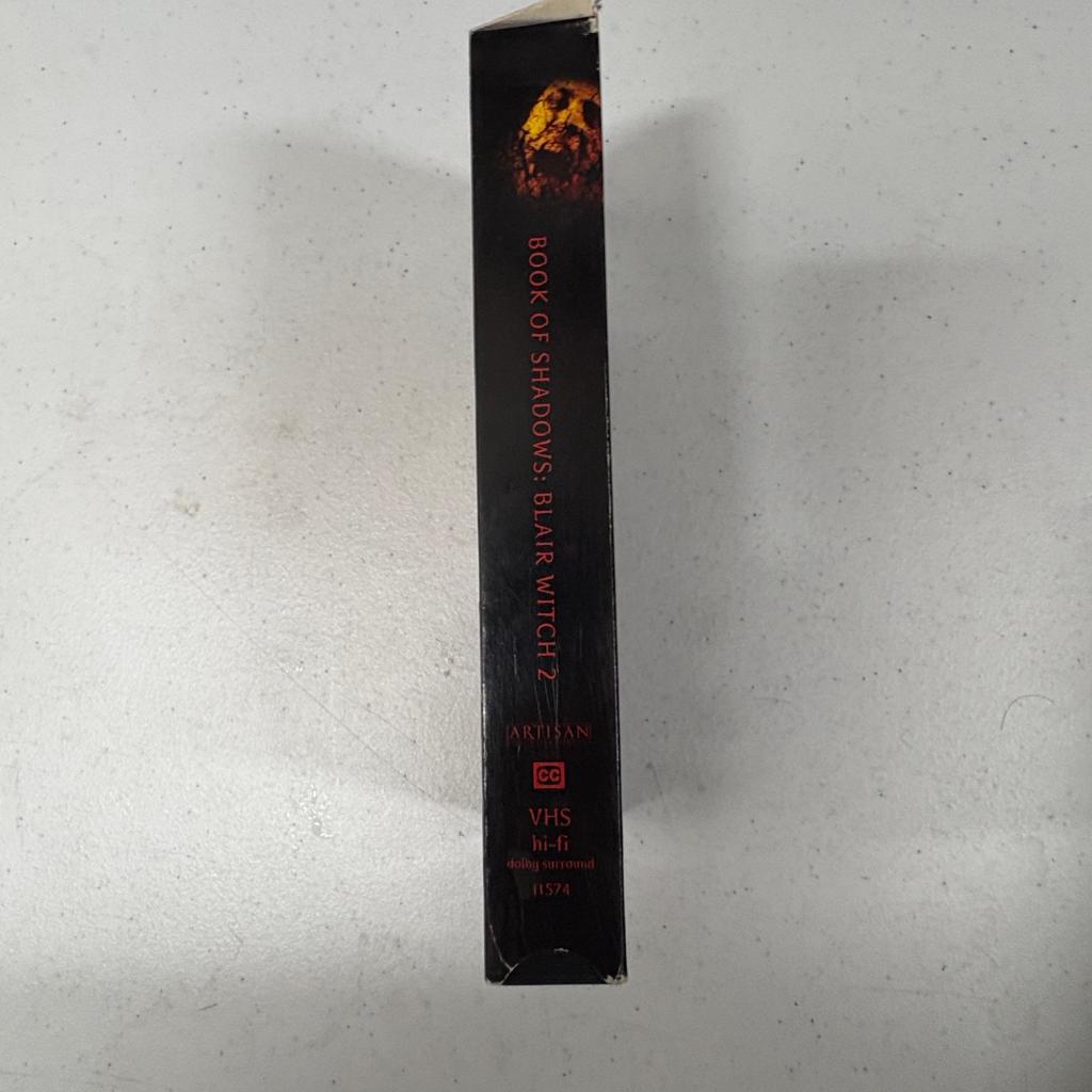 Book of Shadows Blair Witch 2 VHS 2000 Horror Movie Artisan Entertainment