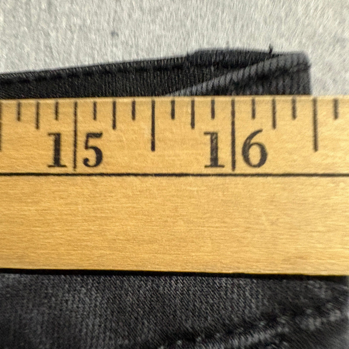 Democracy Ab Solution Jeans Womens 14 Black Denim Straight Leg Stretch