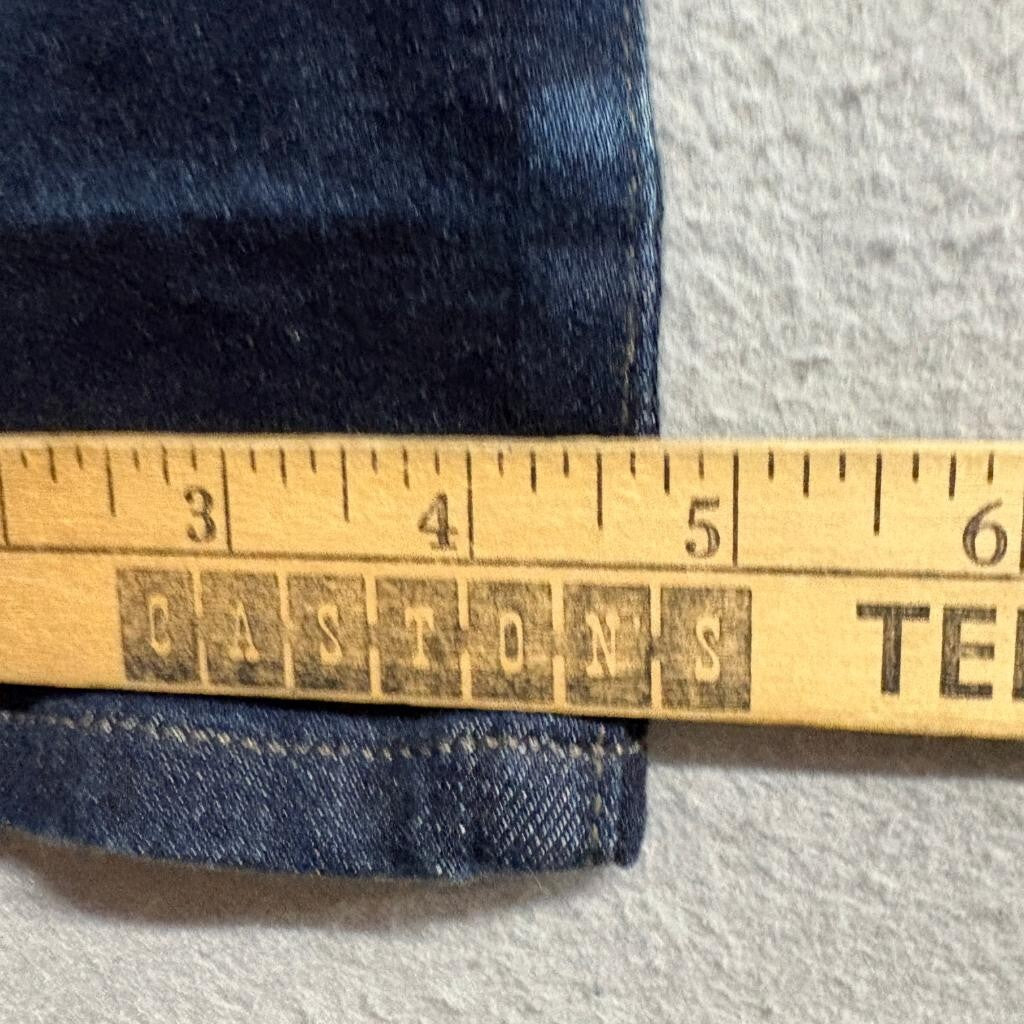 Joe's Jeans High Rise Skinny Ankle Womens 24 Dark Wash Blue Denim Stretch