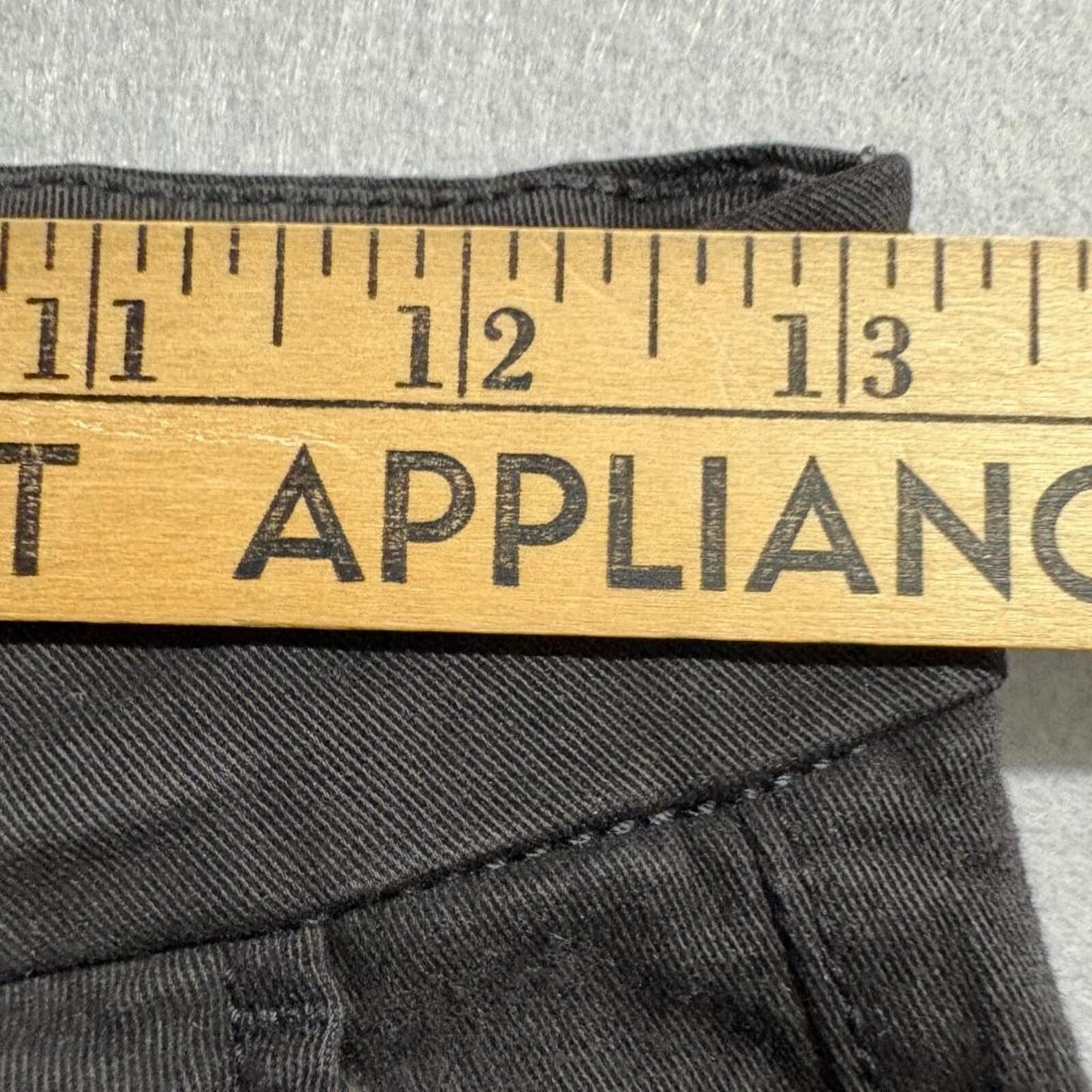 American Eagle Outfitters Skinny Pants Womens 0 Black Stretch Chino Casual