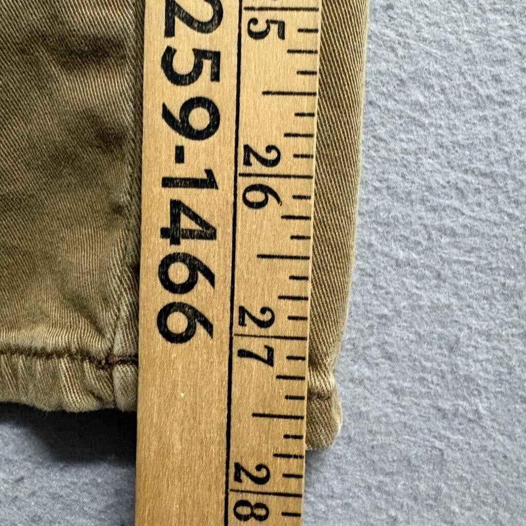 White House Black Market Crop Pants Womens 16 Brown Mid Rise Straight Leg Cargo
