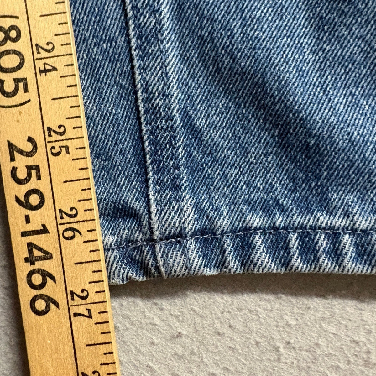 Cuidado con el Perro Distressed Jeans Womens Size 4 Blue Denim Ripped High Rise