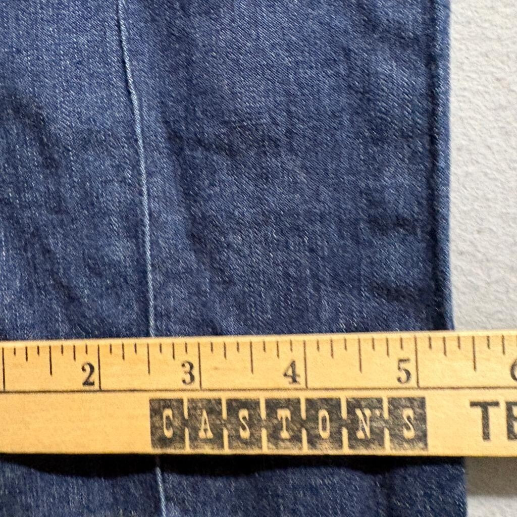 London Jean Victoria's Secret Womens Size 8 Blue Denim Stretch Cropped Pants