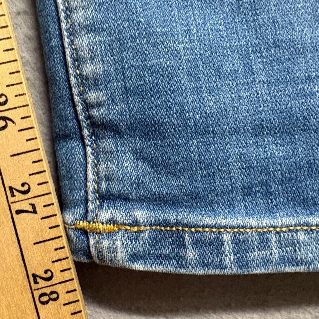 True Religion Audrey Slim Boyfriend Jeans Womens Size 30 Blue Denim Stretch USA