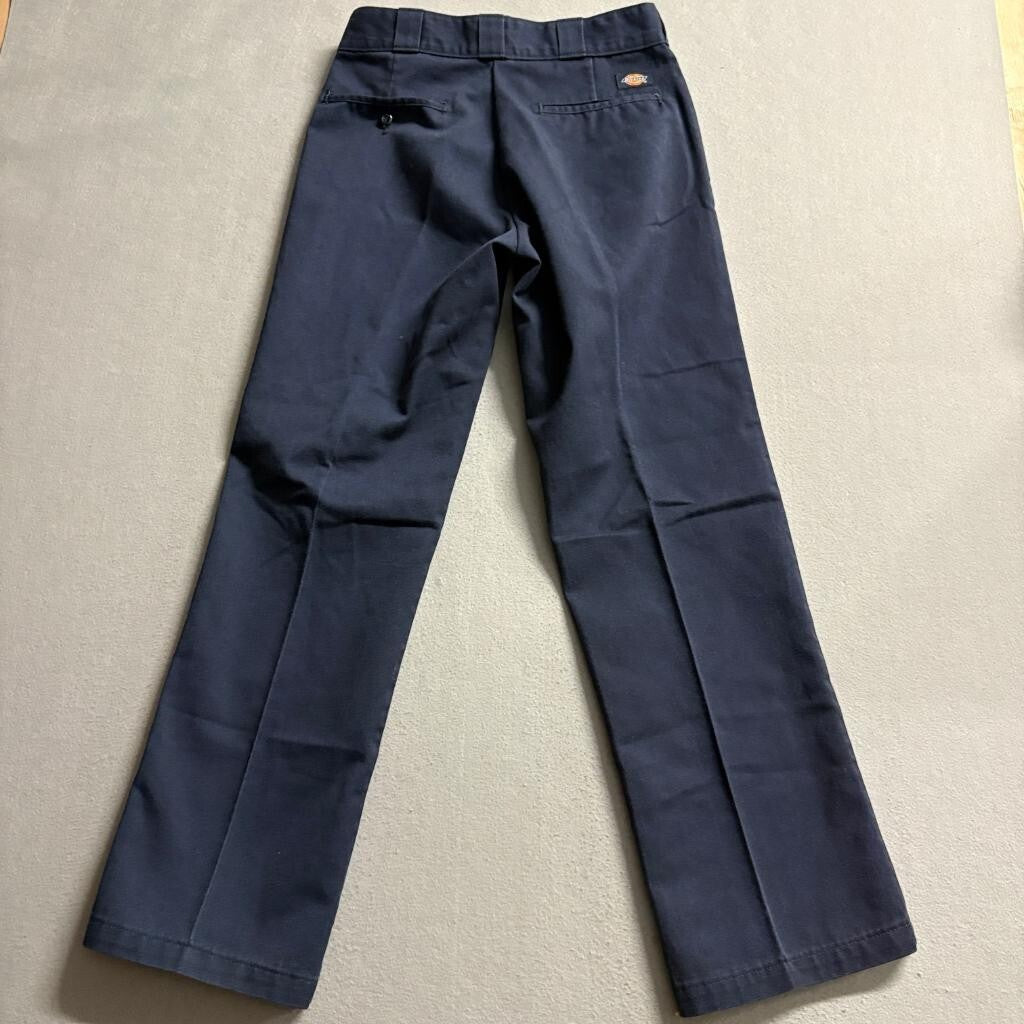 Dickies 874 Original Fit Mens Pants 31x31 Navy Blue Workwear Chino Twill