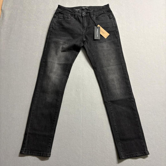 Kenneth Cole New York Slim Fit Jeans Mens 28x30 Black Stretch Denim NWT
