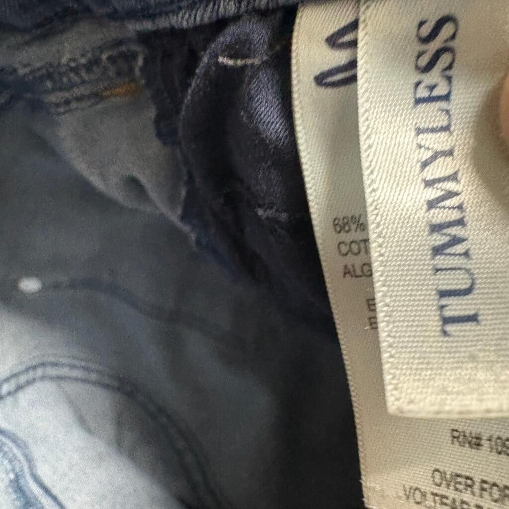 Seven7 Tummyless Skinny Jeans Womens Size 8 Blue Stretch Denim Mid Rise