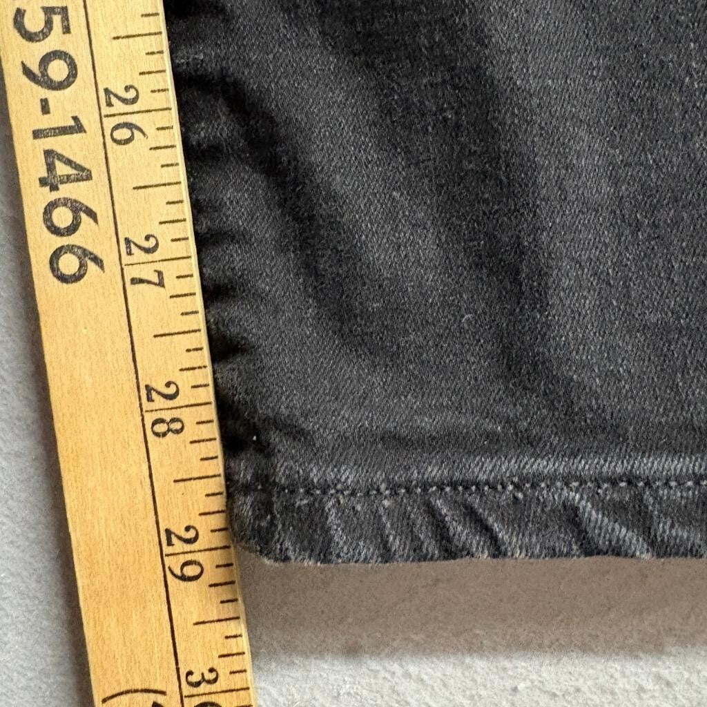 NYDJ Alina Legging Jeans Womens 14 Black Lift Tuck Stretch Denim Skinny