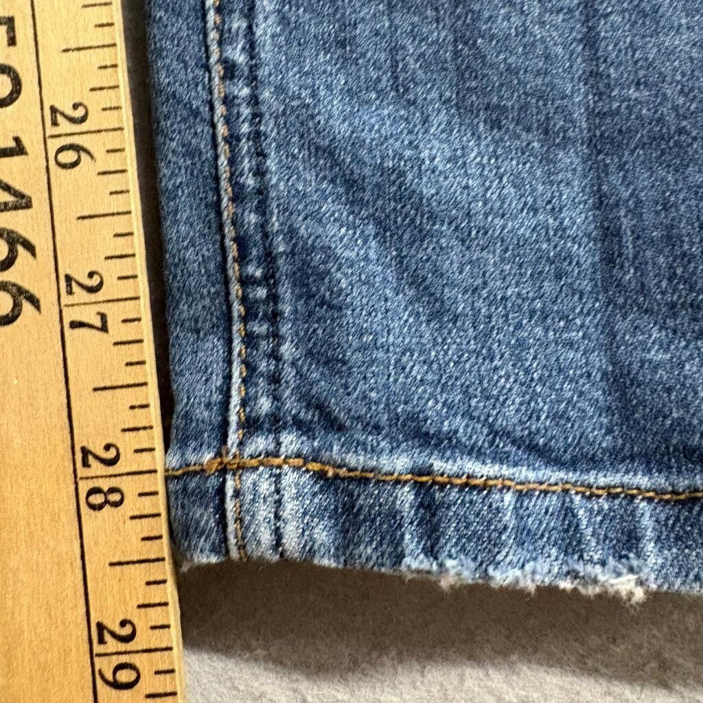 Reformation High Skinny Jeans Womens 23 Blue Denim Rhine Wash High Rise Stretch