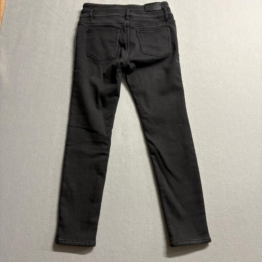 Burberry London England Womens Black Skinny Jeans Size W29 Stretch Denim