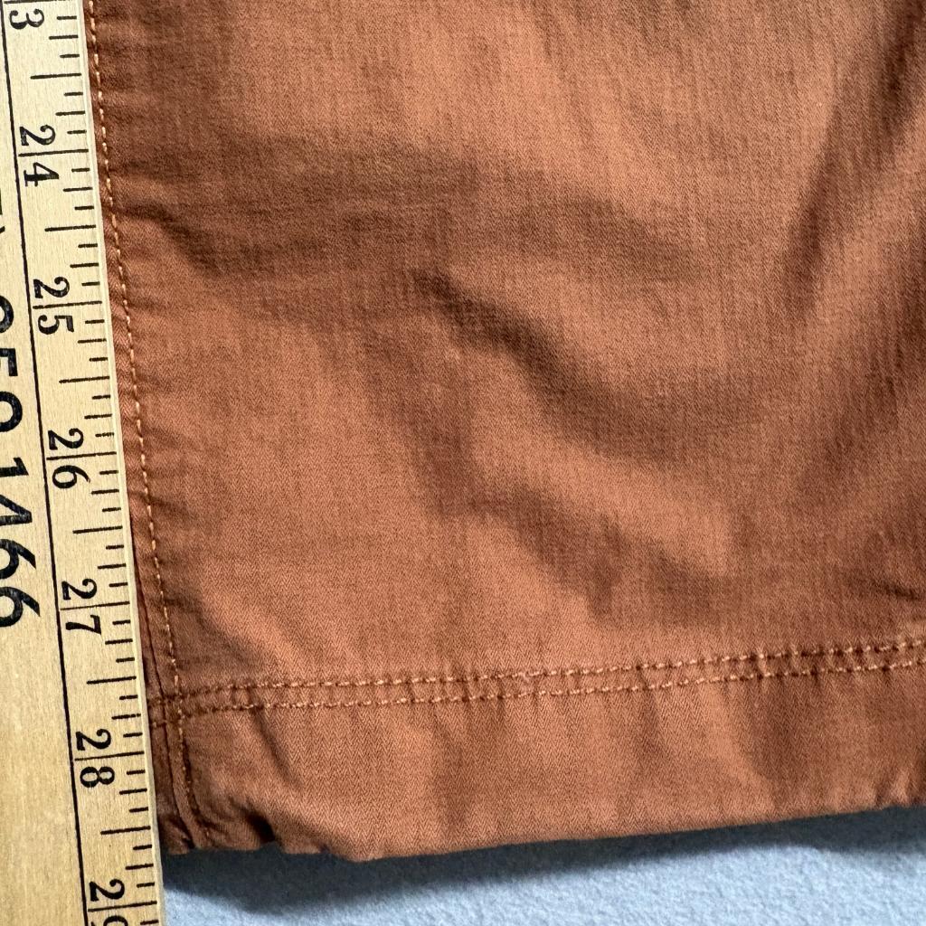 Eddie Bauer First Ascent Pants Mens Medium Brown Nylon Blend Hiking Trail