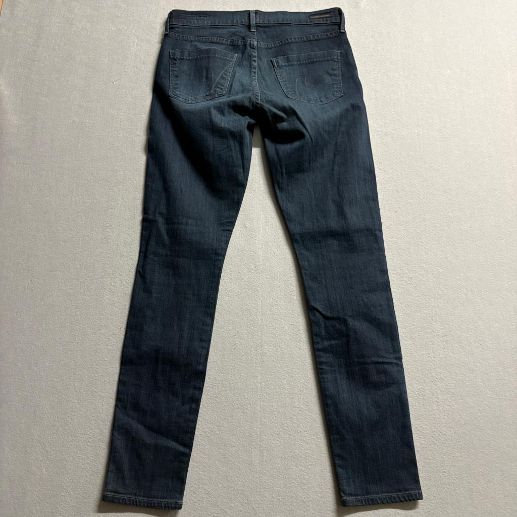 Citizens of Humanity Thompson Skinny Jeans Womens 29 Medium Rise Dark Wash Blue