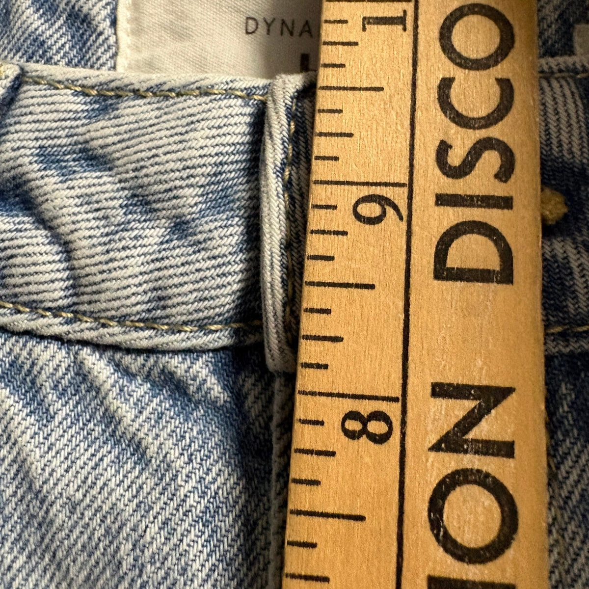 Dynamite Heidi Wide Leg Jeans Womens Size 000 23 Light Wash High Rise Denim