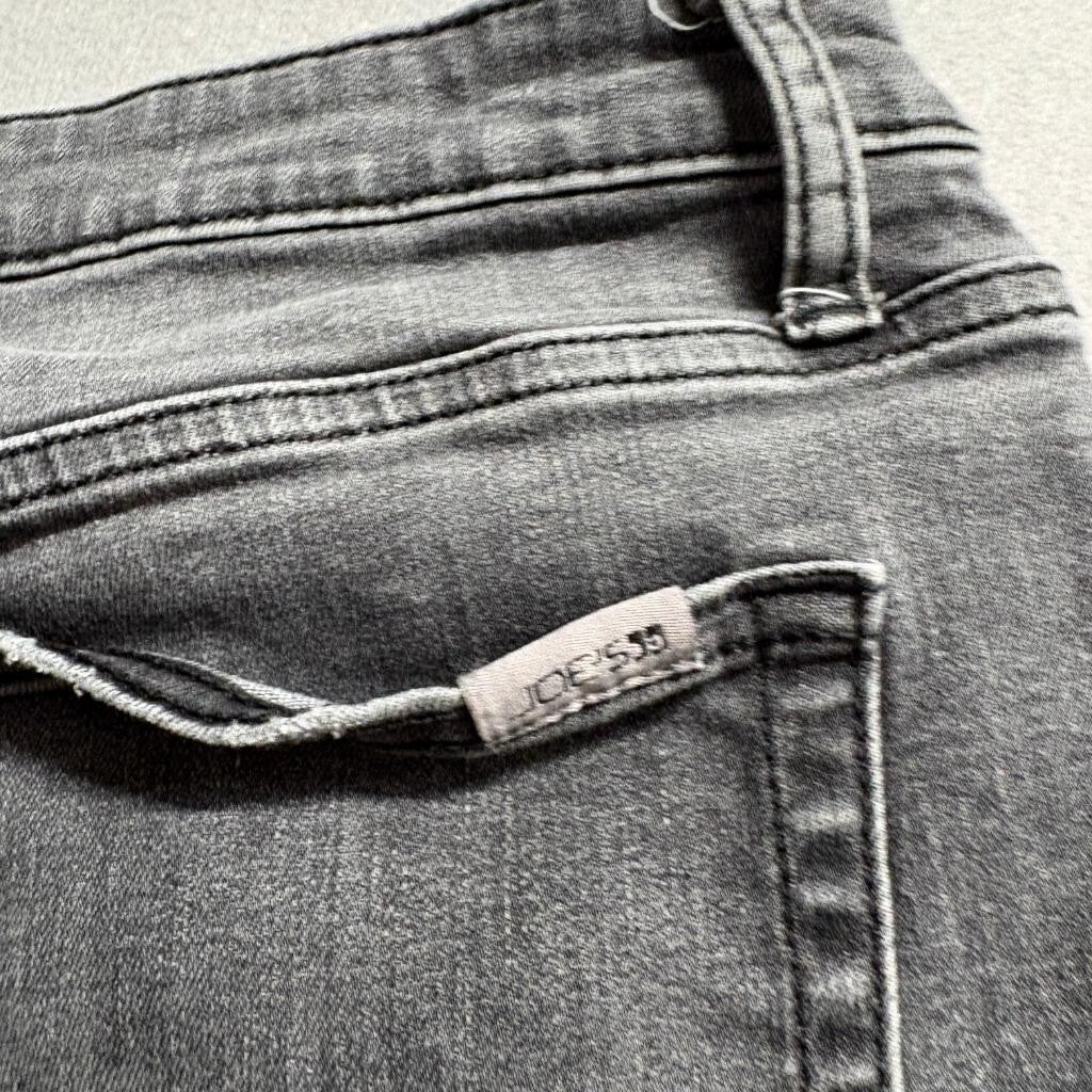 Joe's Jeans Womens 31 Gray High Rise Straight Leg Stretch Denim Jeans