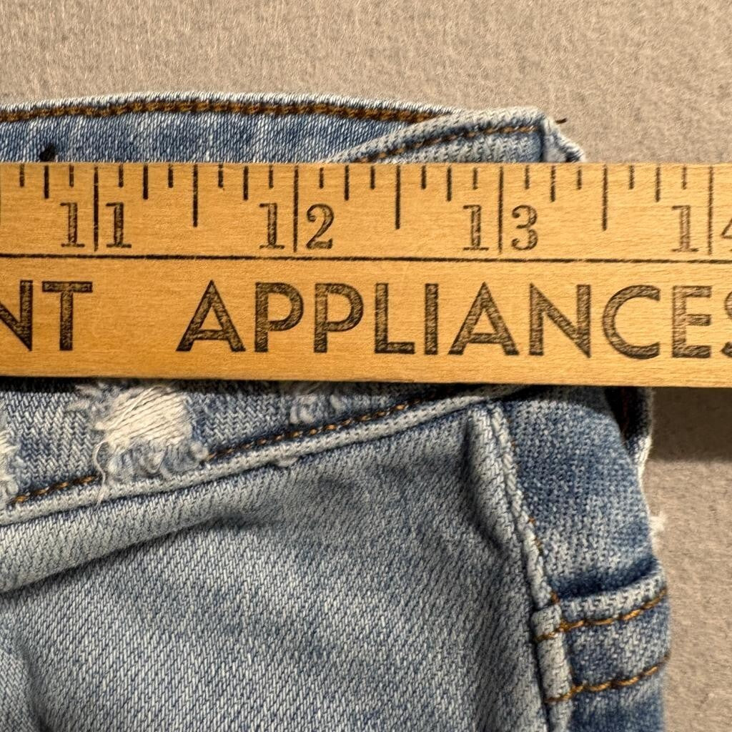 Kut from the Kloth Rachael Fab Ab Mom Jean Shorts Womens Size 0 Blue Denim