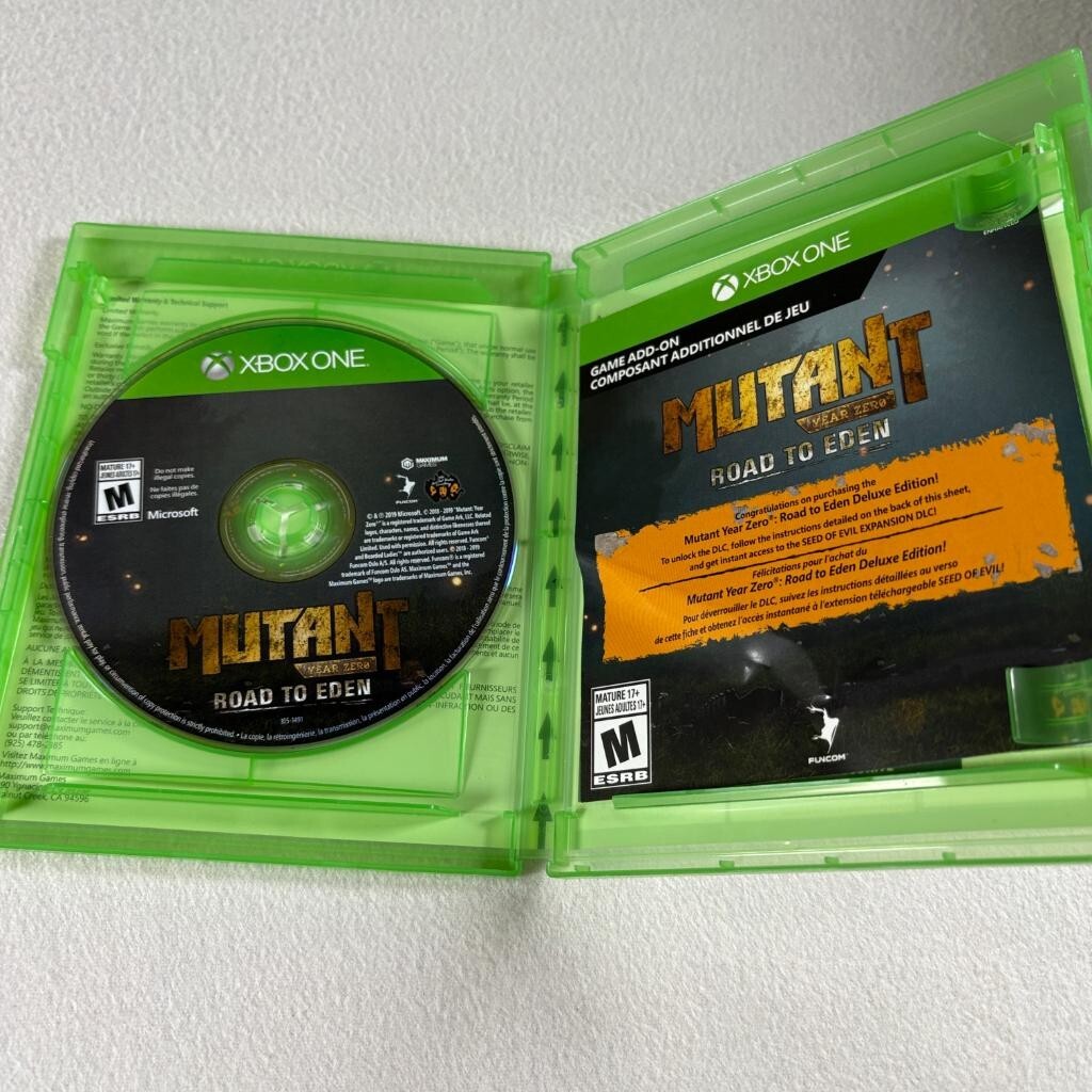 Mutant Year Zero Road to Eden Deluxe Edition Xbox One Game with Case
