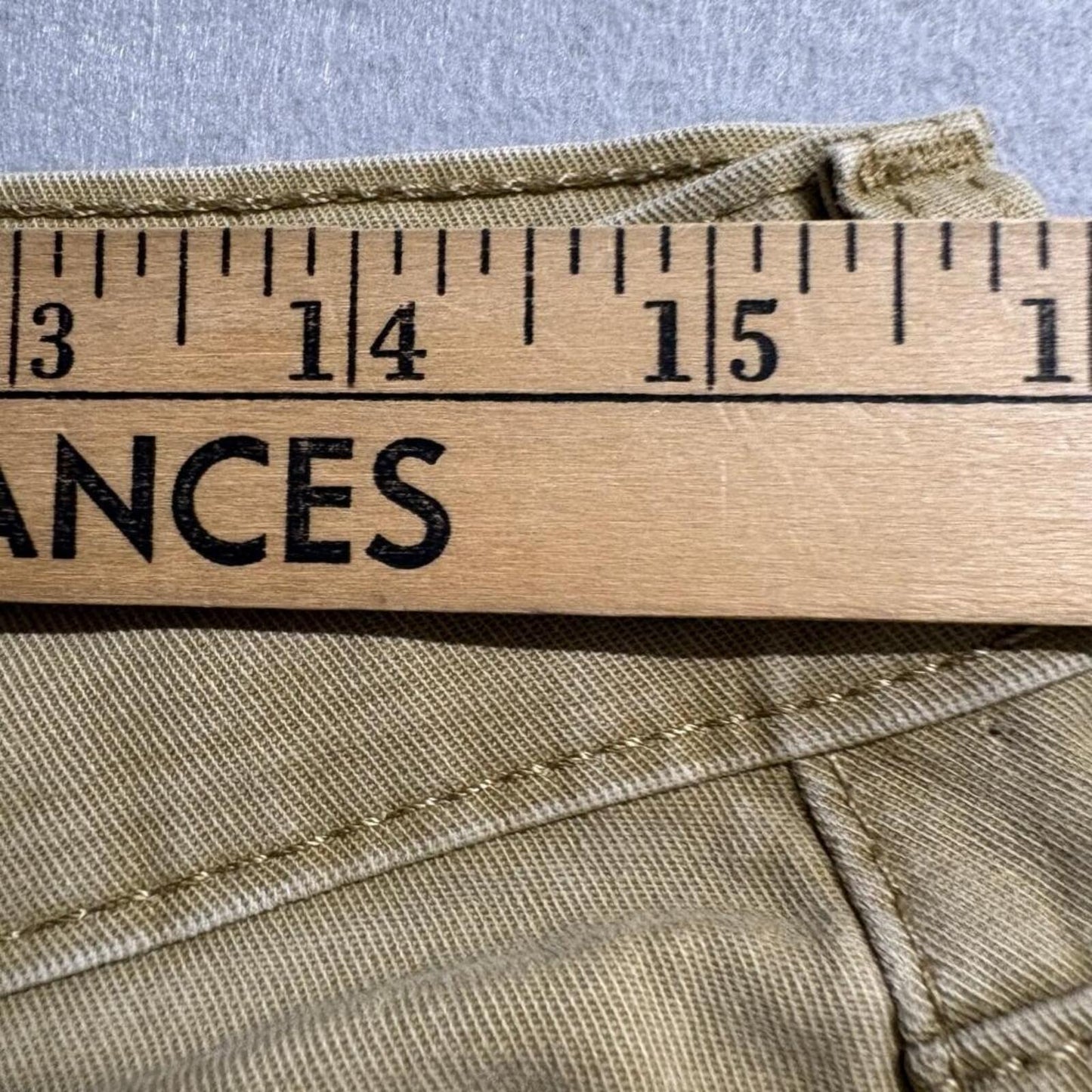 Levis 511 Slim Fit Pants Mens 29x32 Brown Khaki Cotton Blend Stretch Chino
