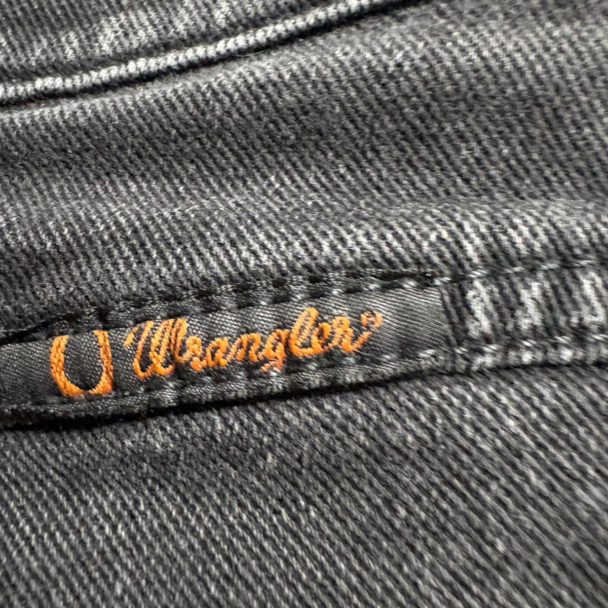 Wrangler Q-Baby Ultimate Riding Jeans Womens 15/16 x 34 Black Bootcut Stretch