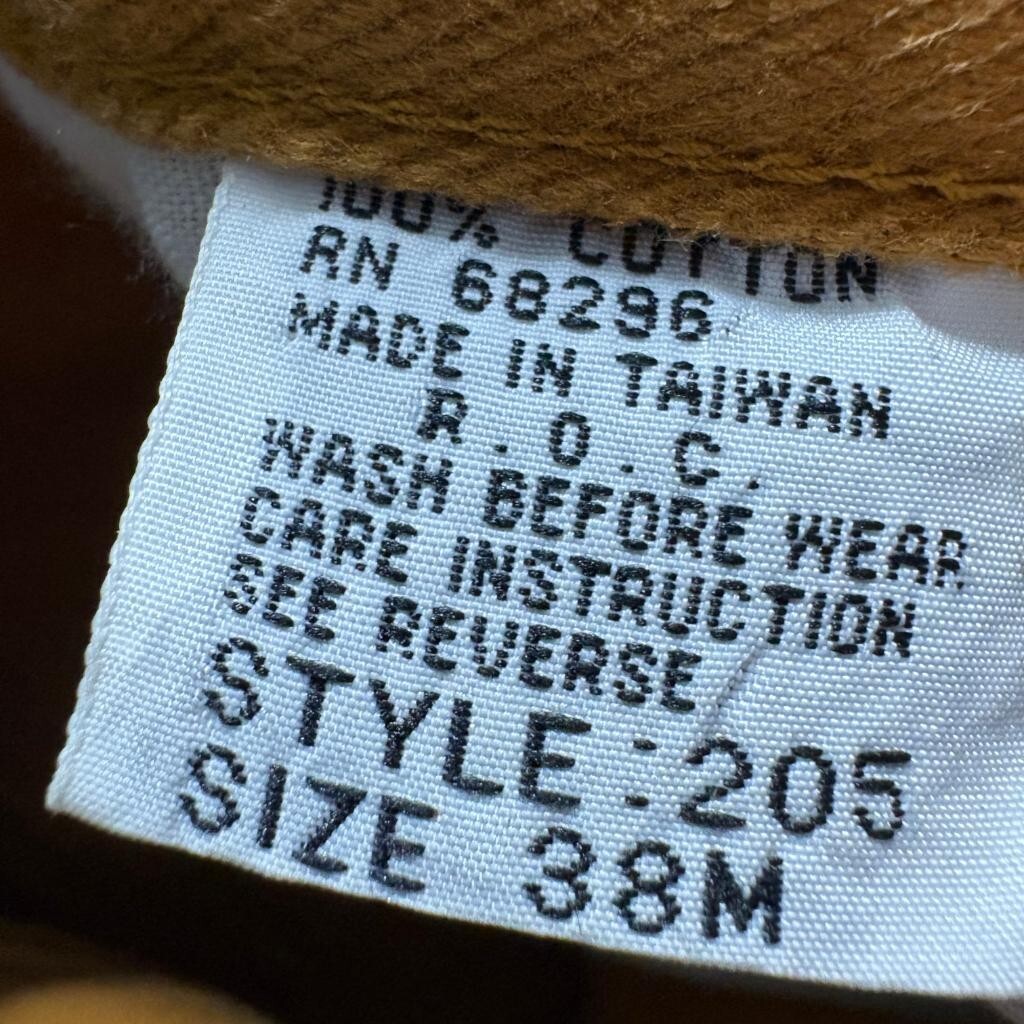 Roglins Street Legend Vintage Mens 38 Mustard Yellow Denim Jeans Pleated Taiwan