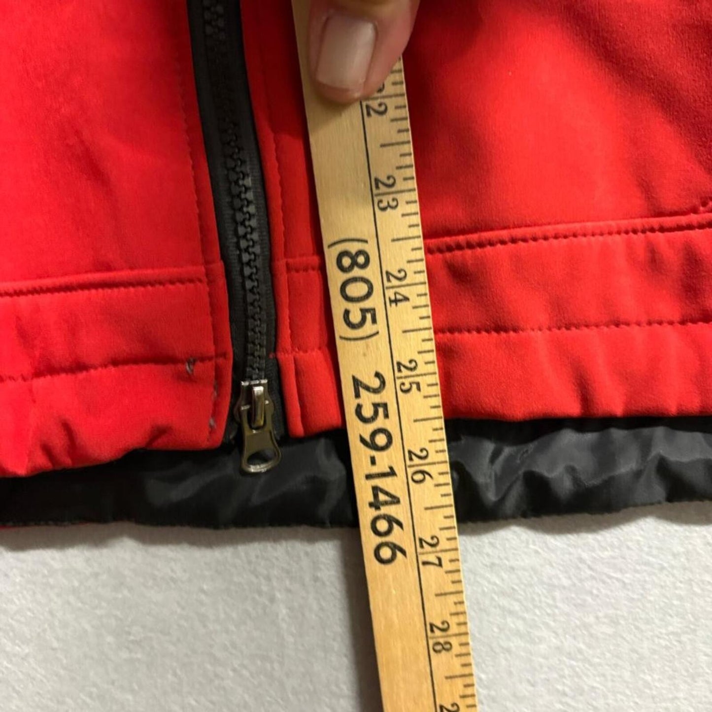 The North Face Summit Series Gore-Tex XCR Softshell Jacket Mens XXL Red Black