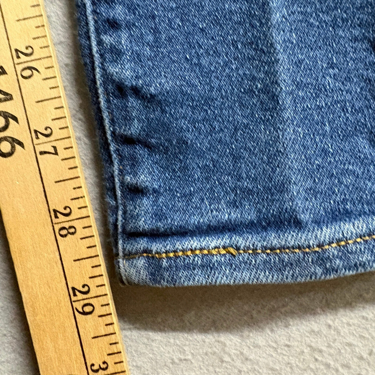 Levi's Womens Blue Denim Jeans Size W27 L32 Skinny Mid Rise Stretch Cambodja