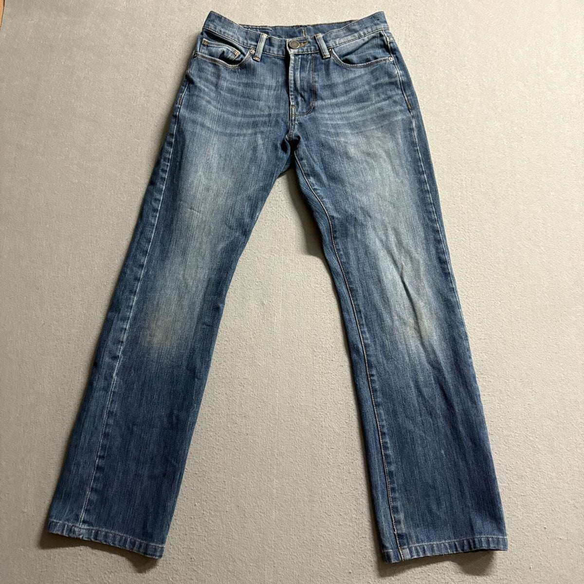 DL1961 Mens Vince Casual Straight Bridger Jeans Blue American Cotton Denim
