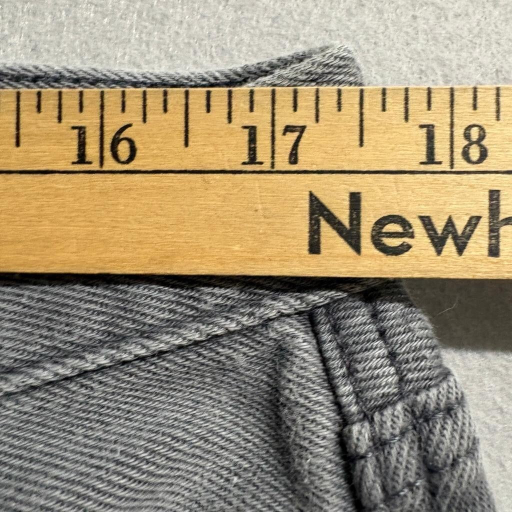 Banana Republic Traveler Jeans Mens 34x32 Gray Slim Straight Stretch Denim