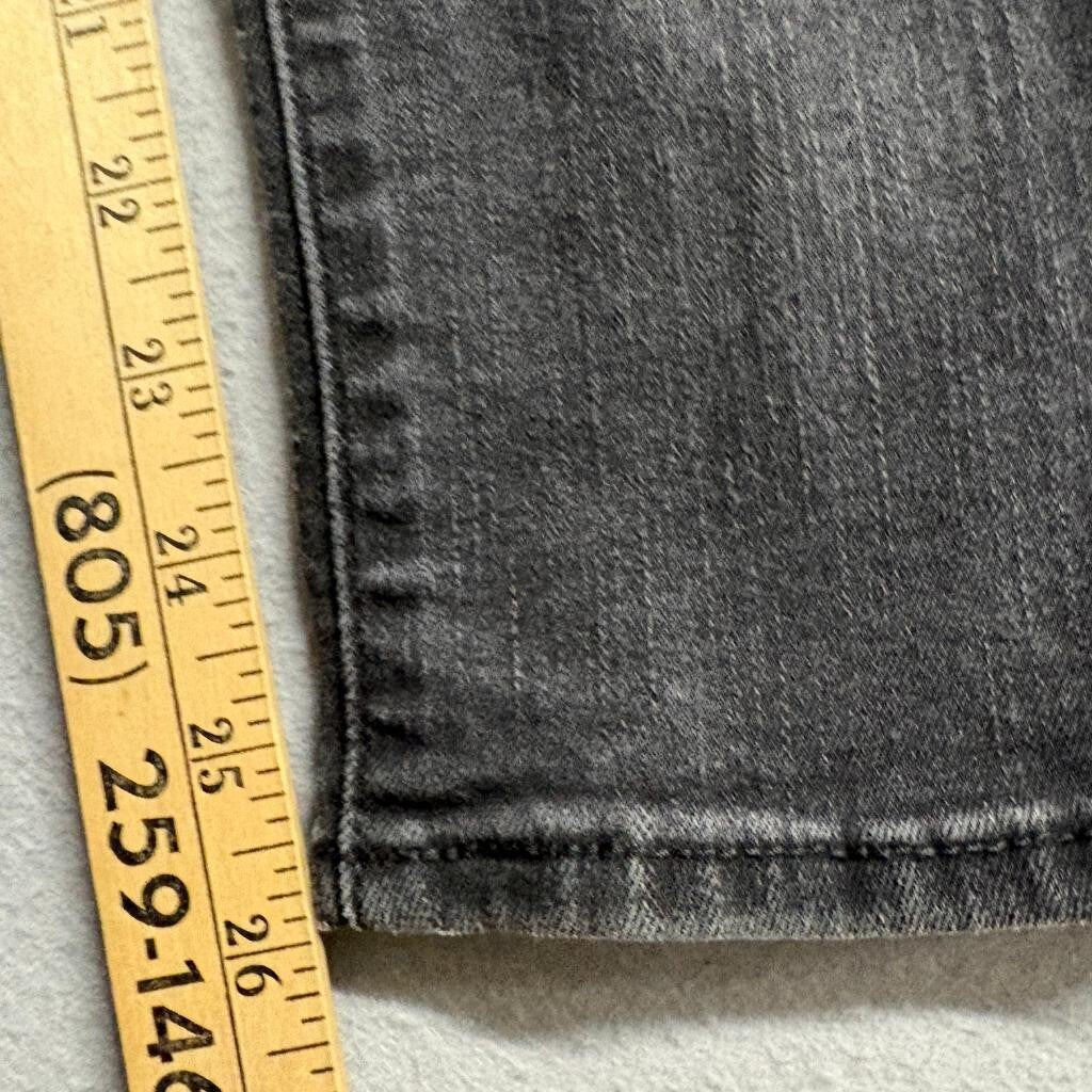 Levis 711 Skinny Jeans Womens 29 Gray Denim Stretch Pants Gray Wash