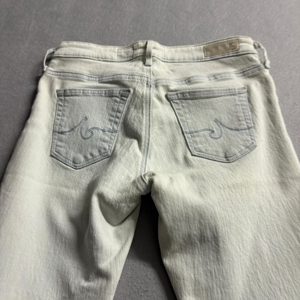 AG Adriano Goldschmied The Legging Ankle Jeans Womens 25R Super Skinny Light