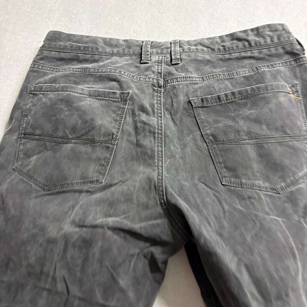 Tommy Bahama Standard Fit Pants Mens 35x32 Gray Cotton Blend Stretch Chino