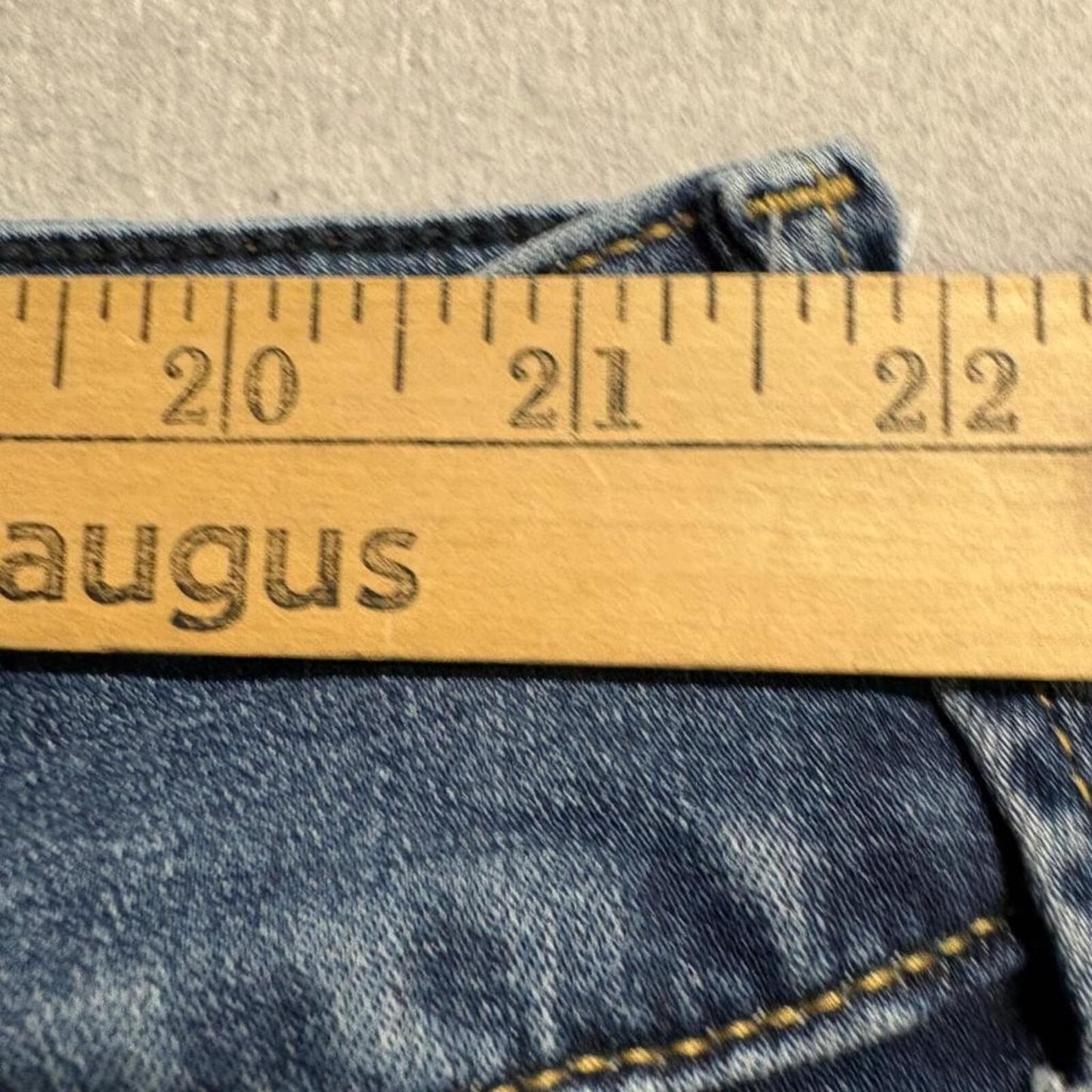 Torrid Crop Jegging Jeans Womens Plus Size 24 Blue Denim Super Soft Stretch
