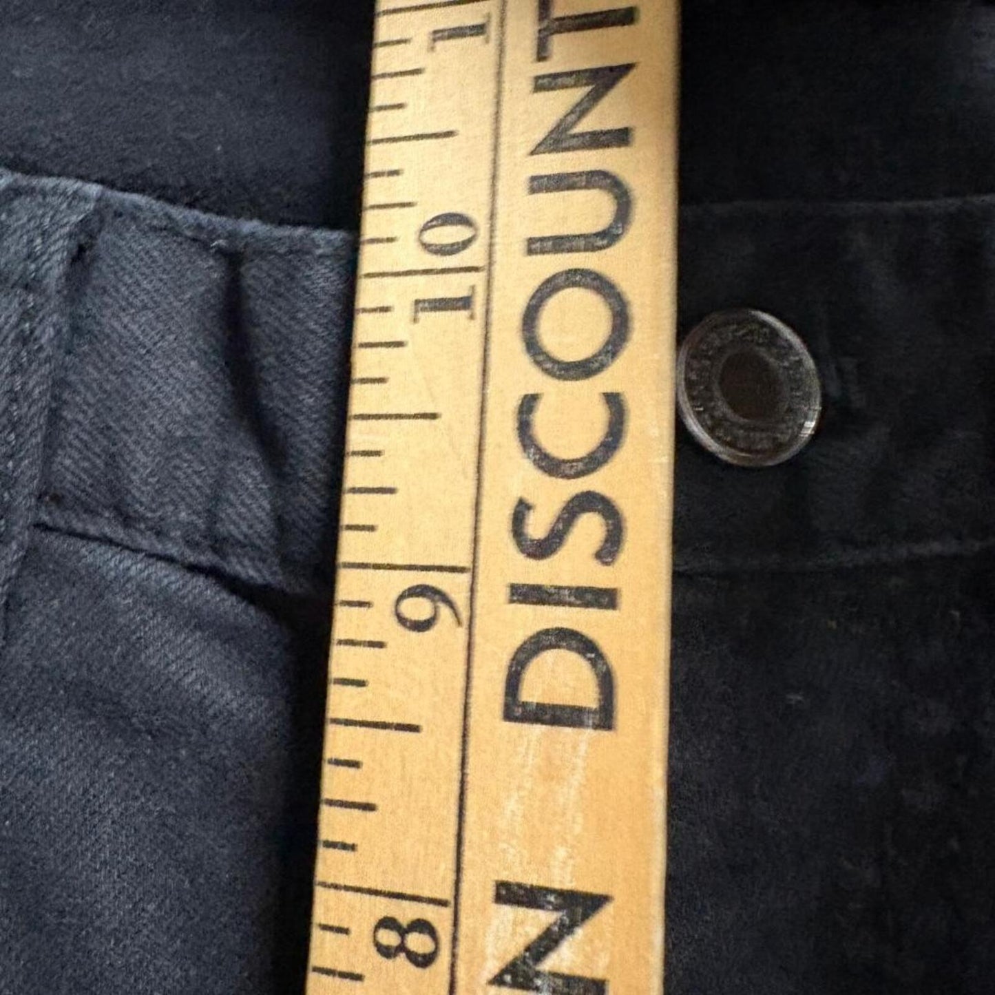 HM Mens Skinny Fit Jeans Size 31 Black Denim Stretch Pants 31x28
