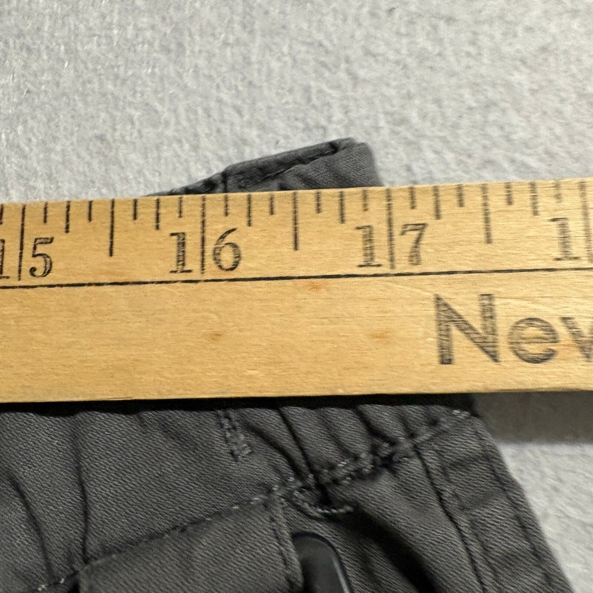BC Clothing Convertible Cargo Pants Mens Large L x 34 Gray Convertible Shorts