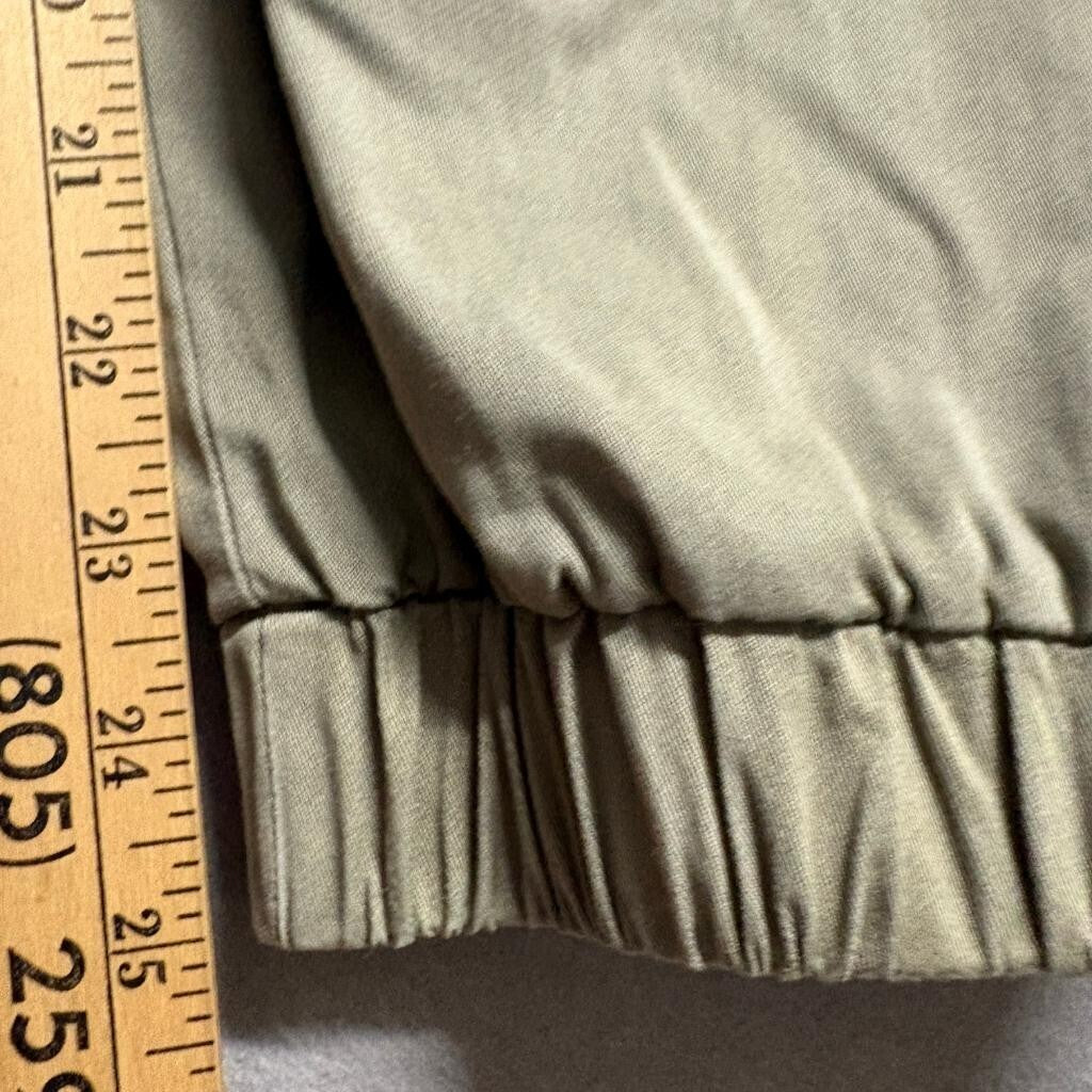 Buffalo David Bitton Jogger Pants Womens XL Green Lyocell Blend Elastic Waist
