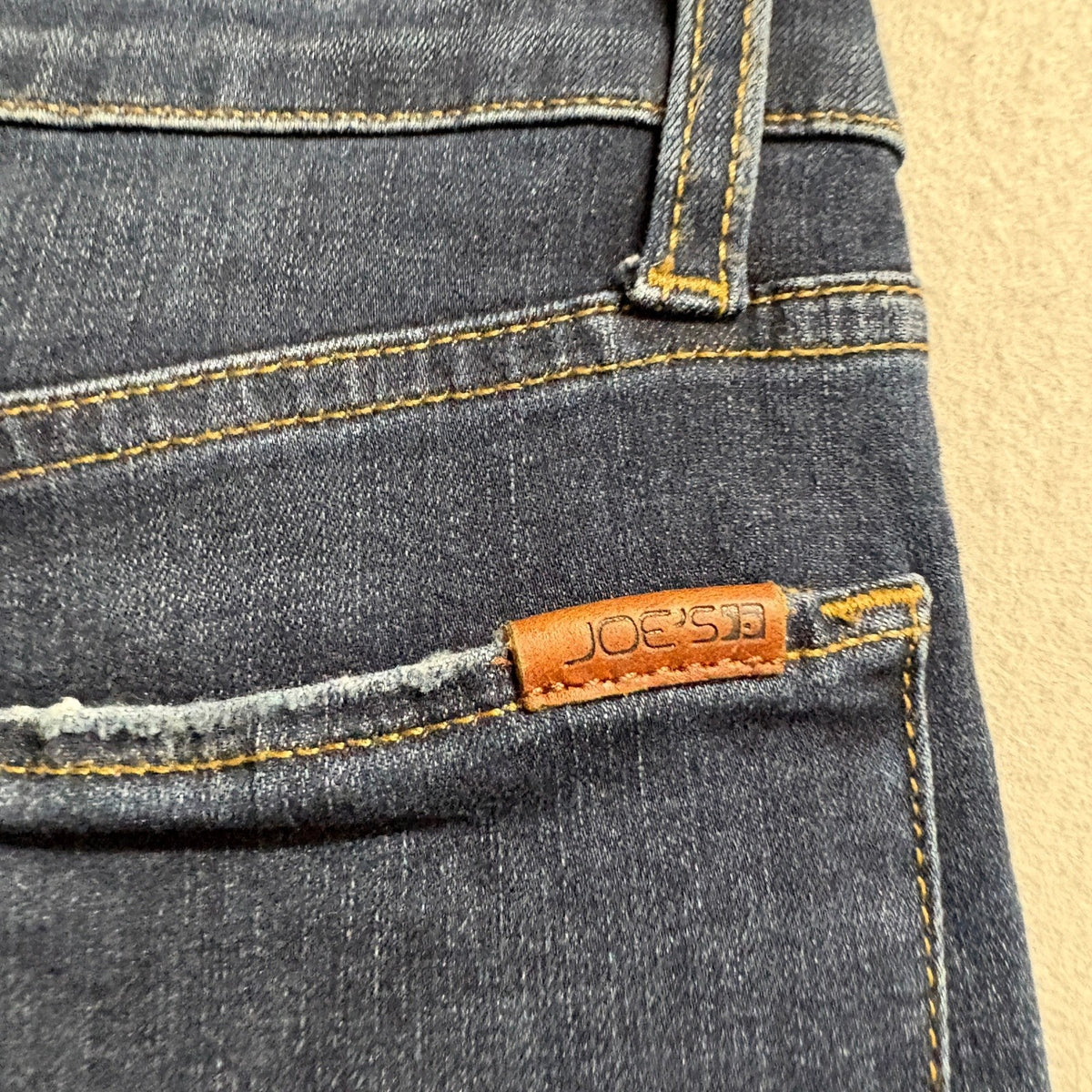 Joe's Jeans The Charlie High Rise Skinny Flawless Womens Size 27 Dark Wash Blue