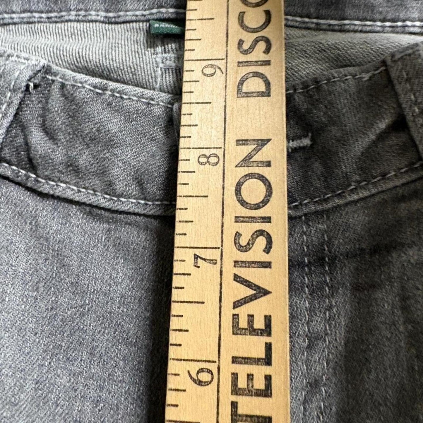 Wild Fable Womens Gray Mid Rise Flare Jeans Size 8 Stretch Denim