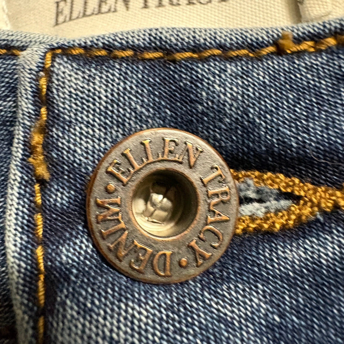 Ellen Tracy Lizette Skinny Jeans Womens Size 4 Blue Stretch Denim Ankle Pants