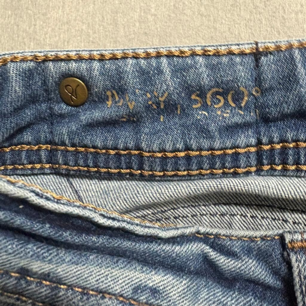DL1961 Amanda Skinny Jeans Womens Size 28 Distressed Blue Denim Mayhem Wash