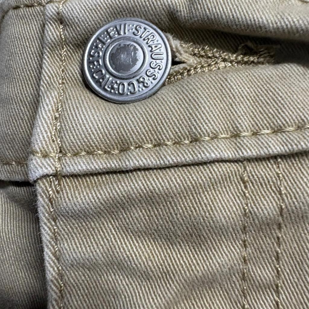 Levi's 511 Slim Fit Jeans Mens 31x32 Khaki Tan All Seasons Tech Stretch Pants