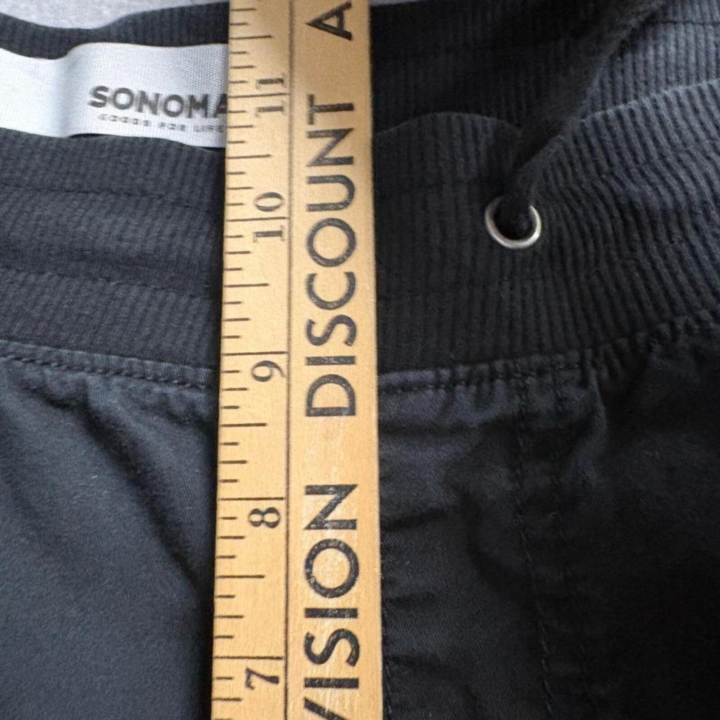 Sonoma Goods For Life Womens Large Black Utility Jogger Pants Cargo Pockets