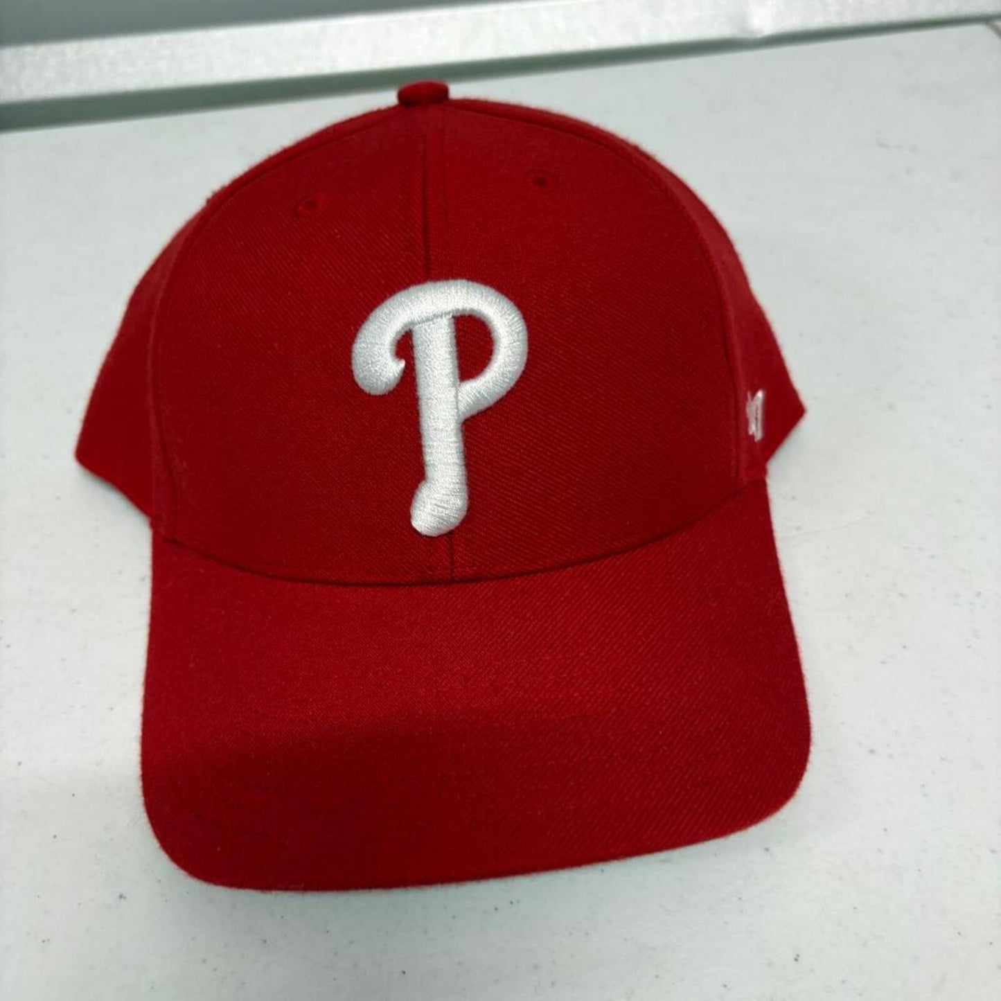 Philadelphia Phillies 47 Brand MVP Hat Mens Red Adjustable Strapback MLB Cap