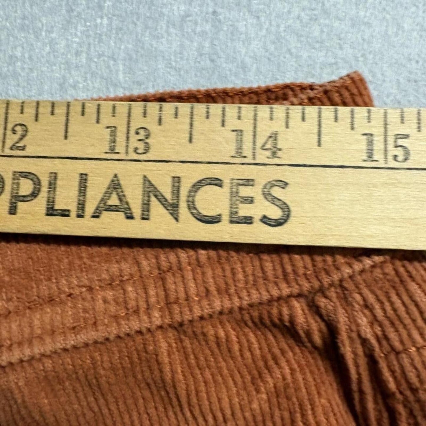 Kensie Jeans The Savannah Corduroy Pants Womens 10/30 Brown High Rise Flare