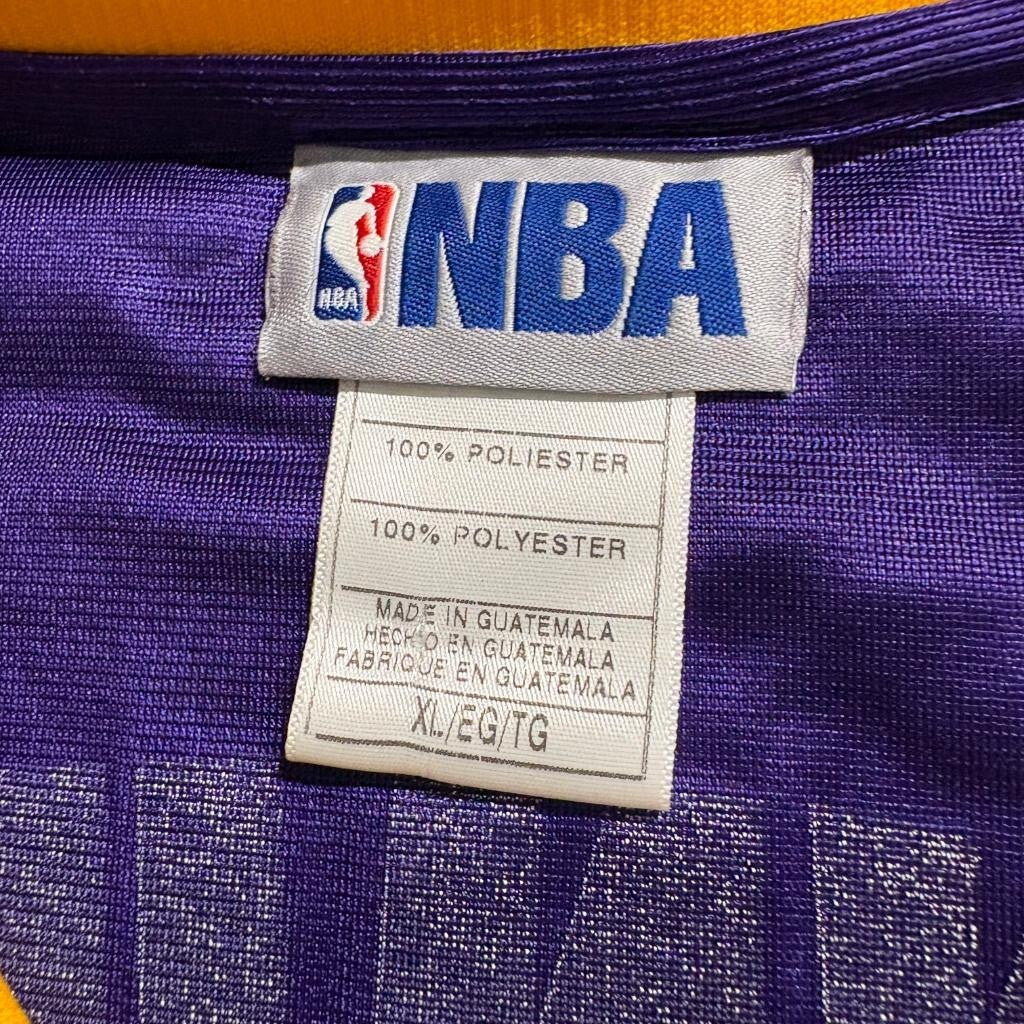 Andrew Bynum Los Angeles Lakers NBA Jersey Mens XL Purple Gold 17 Basketball