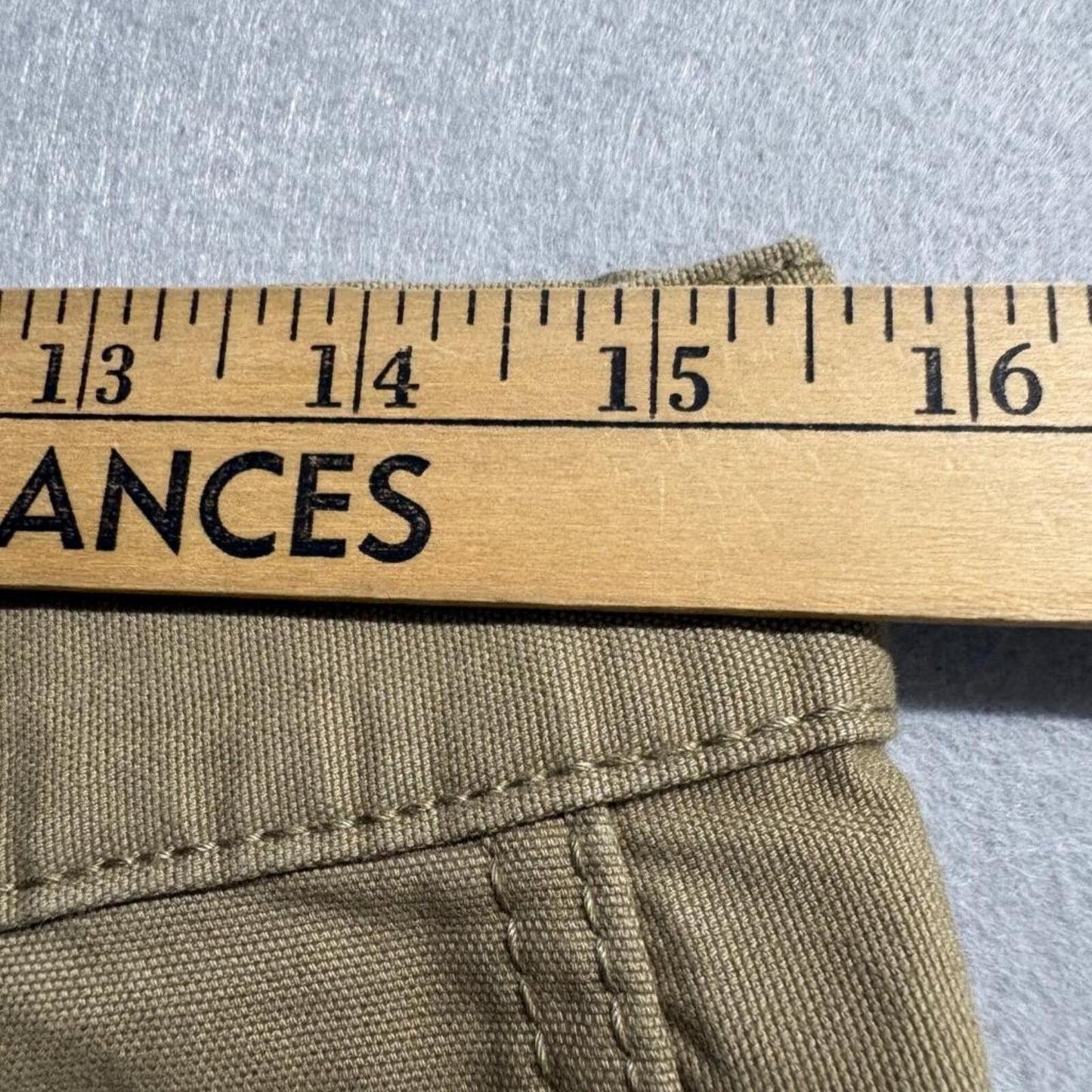 Blue Mountain Carpenter Pants Mens 30x32 Brown Cotton Canvas Workwear Utility