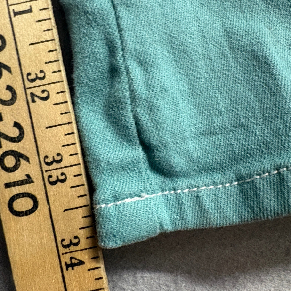 Dickies Carpenter Jeans Mens 28x33 Green Denim Utility Work Pants