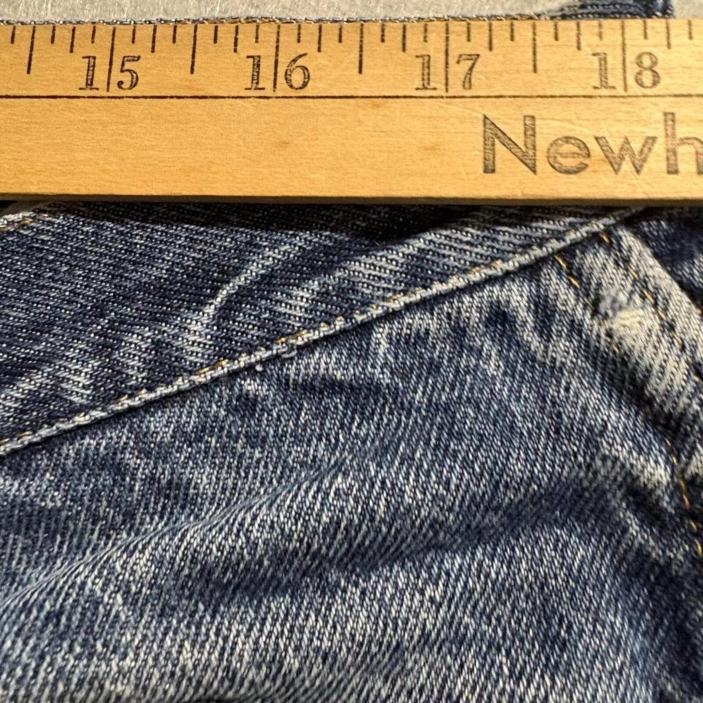 Wrangler Authentics Mens Blue Jeans 38x30 Regular Fit Denim 965T1MR Mexico