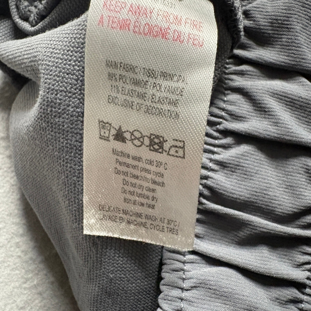 Supply & Demand Cargo Pants Womens Large Gray Elastic Waist Buckle Belt Utility