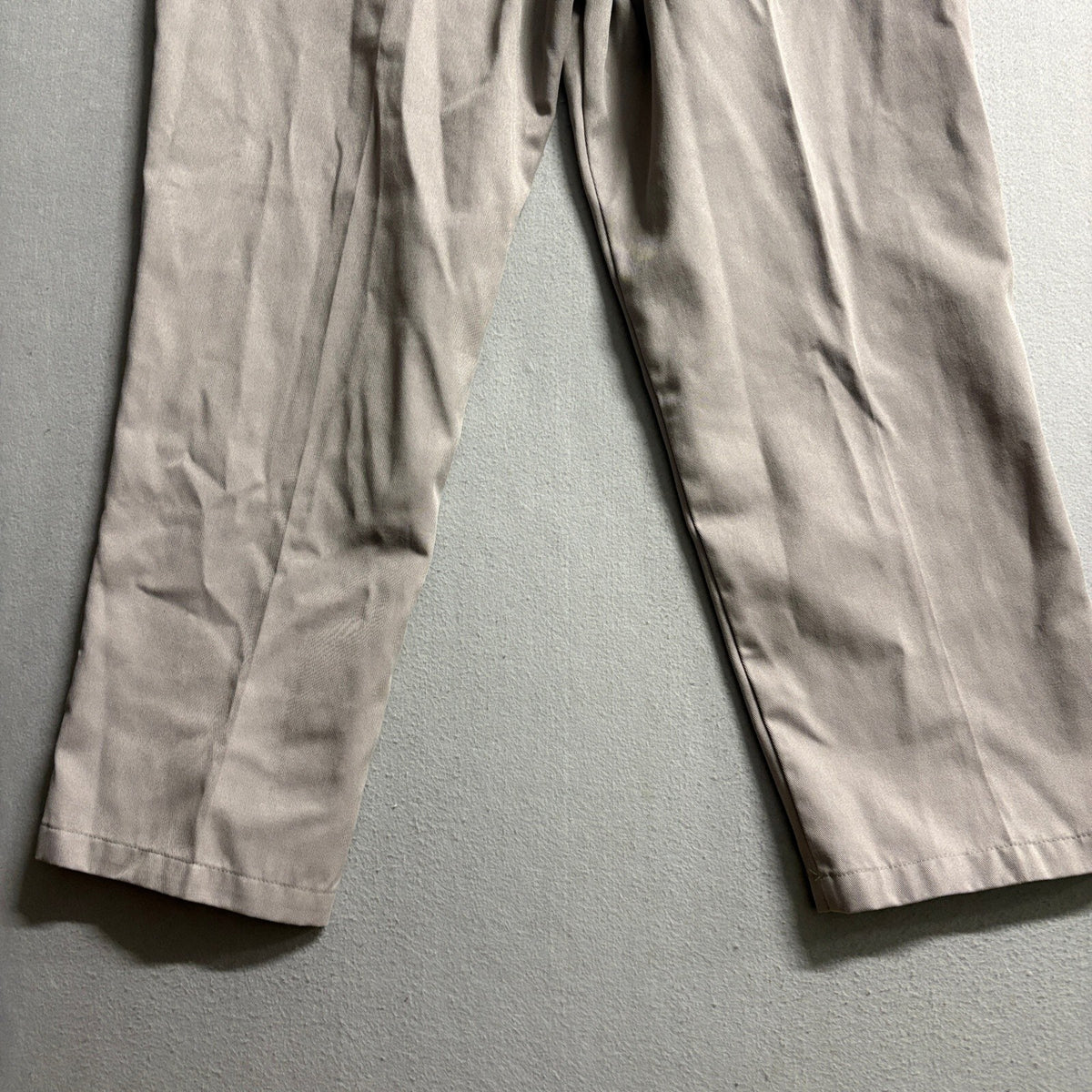 Dickies 874 Original Fit Mens Work Pants Gray Chino Flat Front 38x28