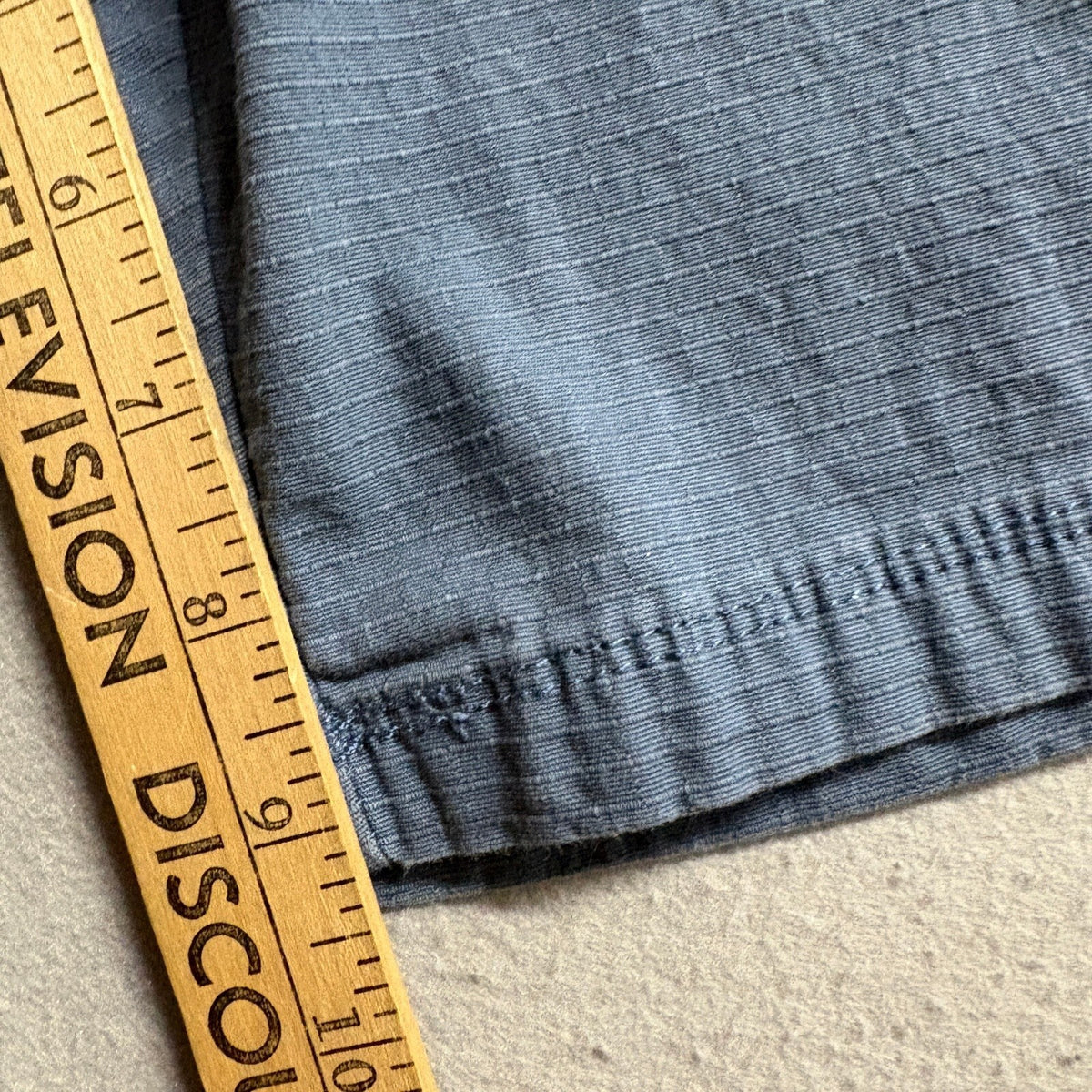 Weatherproof Mens 32 Chino Shorts Blue Stretch Ripstop Comfort Waist Outdoor