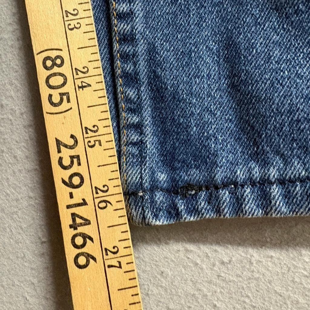 Red Kap Work Jeans Mens 29x30 Blue Denim Straight Leg 100% Cotton PD60PW5